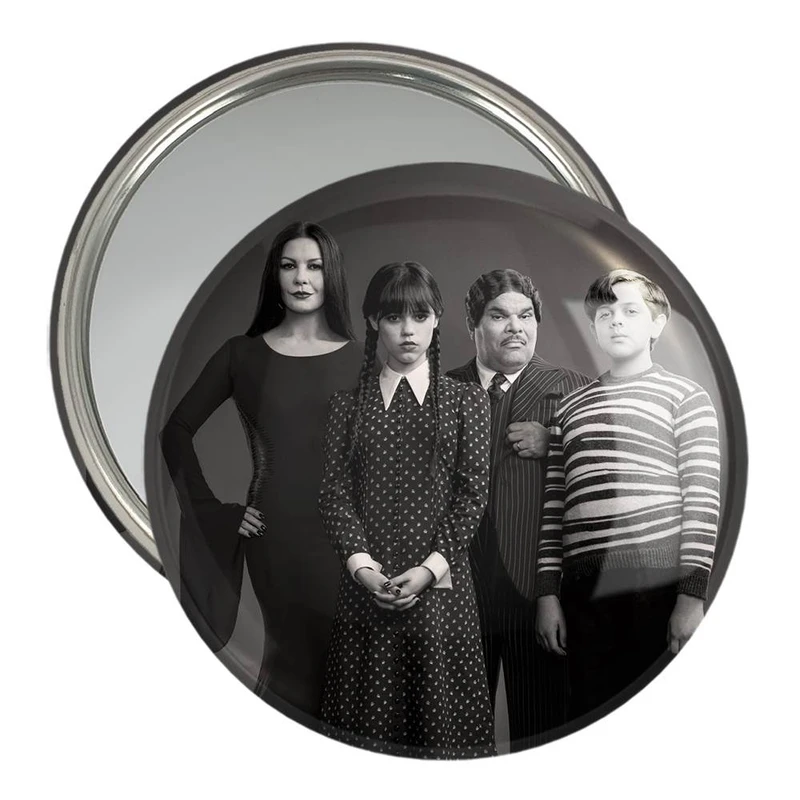 آینه جیبی خندالو مدل خانواده آدامز ونزدی Wednesday  کد 22043