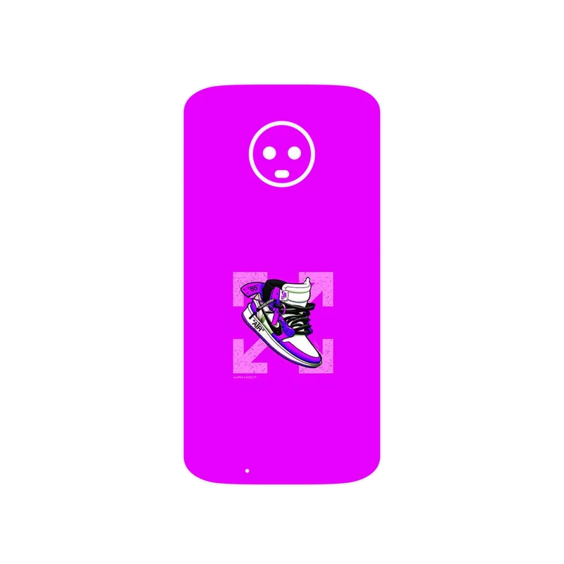 برچسب پوششی ماهوت مدل Nike Air Sneaker Digital Art مناسب برای گوشی موبایل موتورولا Moto G6