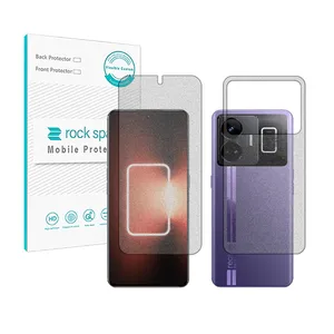 Rockspace HyMTT Matte screen protector suitable for Realme GT Neo5 mobile phone along with the back protector