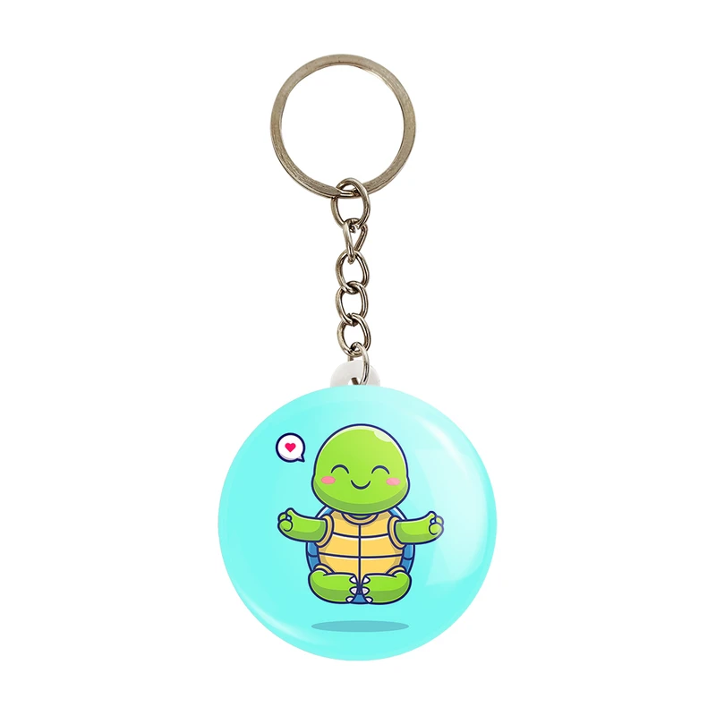 جاکلیدی خندالو مدل حیوانات بامزه لاکپشت کد 29442