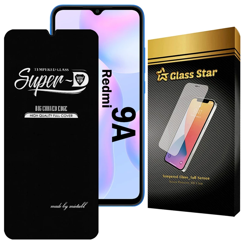 محافظ صفحه نمایش گلس استار مدل SUPERDNS مناسب برای گوشی موبایل شیائومی Redmi 9A