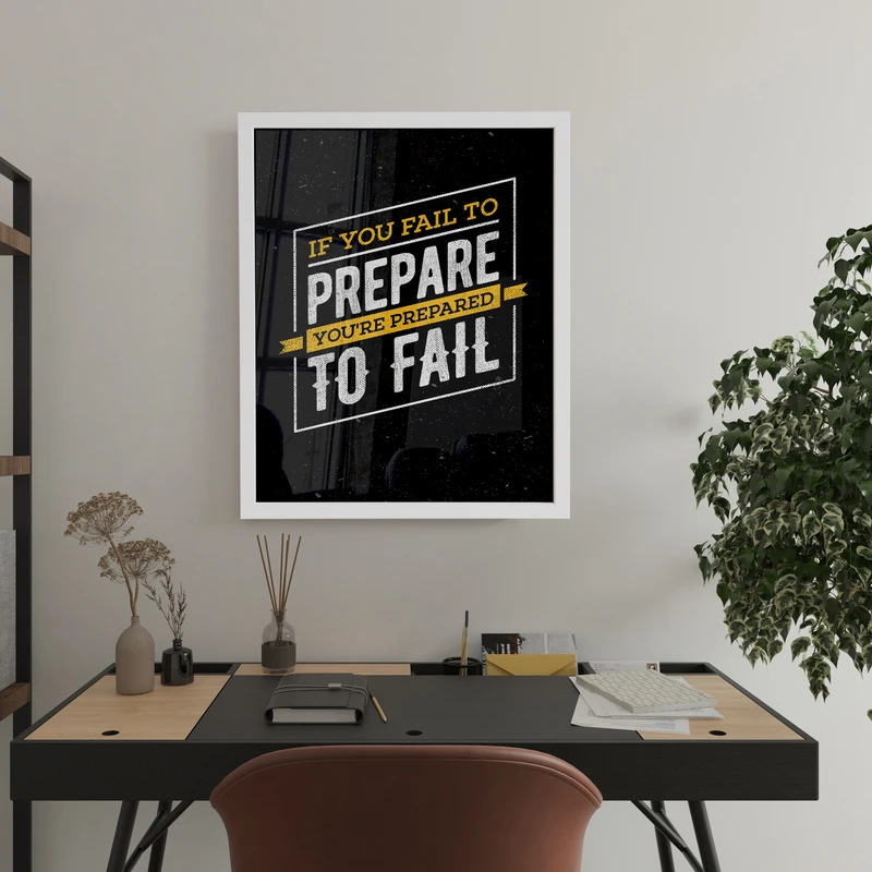 تابلو مدل نوشته انگلیسی انگیزشی کد 432