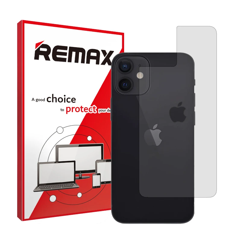 محافظ پشت گوشی شفاف ریمکس مدل HyGEL مناسب برای گوشی موبایل اپل iPhone 12 mini