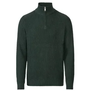 پلیور یقه ایستاده مردانه مدل نیم زیپ کد 20534189 