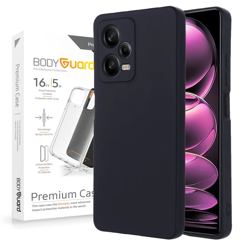 کاور بادیگارد مدل سیلیکونی مناسب برای گوشی موبایل شیائومی Redmi Note 12 Pro