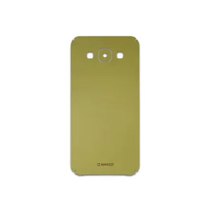 MAHOOT Matte-Gold Cover Sticker for Samsung Galaxy E5
