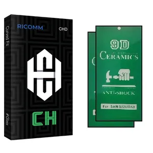 Ricomm CH Glass Ceramics Screen Protector For Samsung Galaxy S22 Ultra 5G Pack Of 2