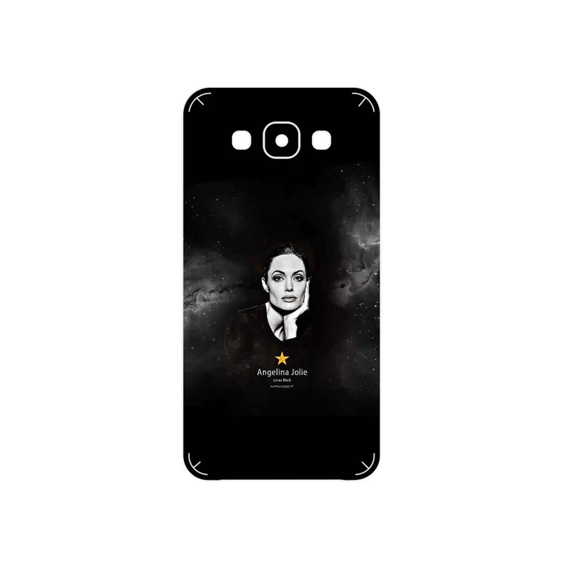 برچسب پوششی ماهوت مدل Angelina Jolie مناسب برای گوشی موبایل سامسونگ Galaxy E7