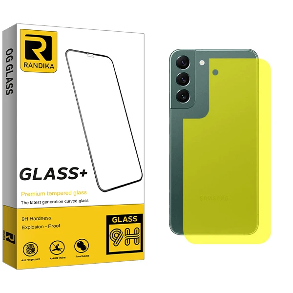 محافظ پشت گوشی راندیکا مدل Randika Glass SFLL مناسب برای گوشی موبایل سامسونگ Galaxy S22