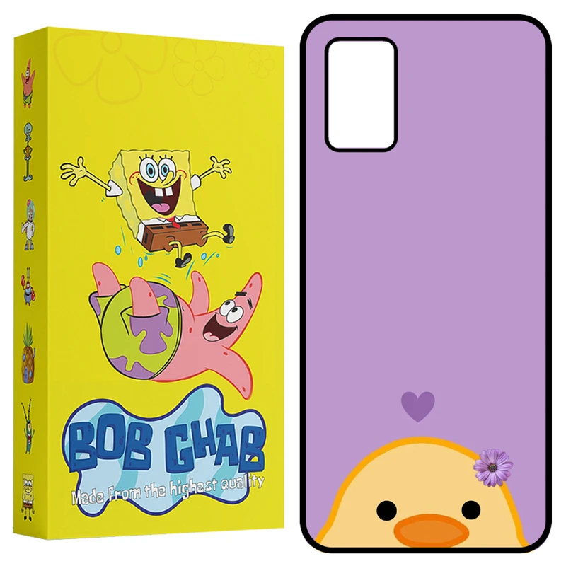 کاور باب قاب طرح جوجه مدل BCPA03S مناسب برای گوشی موبایل سامسونگ Galaxy A02s / M02s / A03s / F02s 