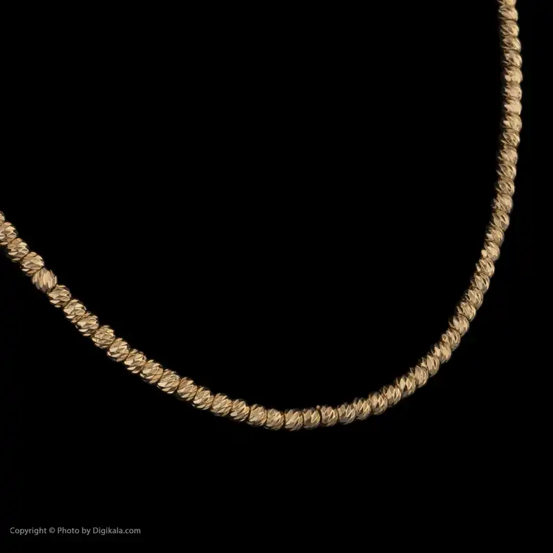 گردنبند طلا 18 عیار زنانه مایا ماهک مدل MM1720 طرح گوی تراش