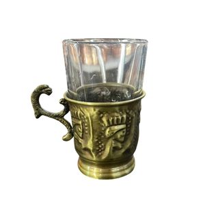 لیوان برنزی مدل قلم کد 1204