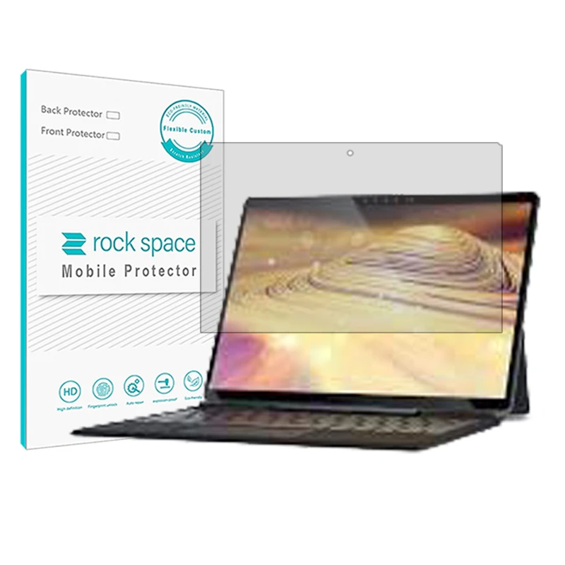 محافظ صفحه نمایش شفاف راک اسپیس مدل Resistant مناسب برای لپ تاپ دل latitude 7320 detachable