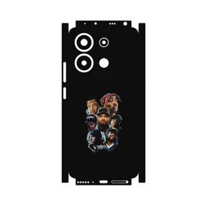MAHOOT Great Rappers Digital Art-FullSkin Cover Sticker for Xiaomi Redmi Note 13 4G
