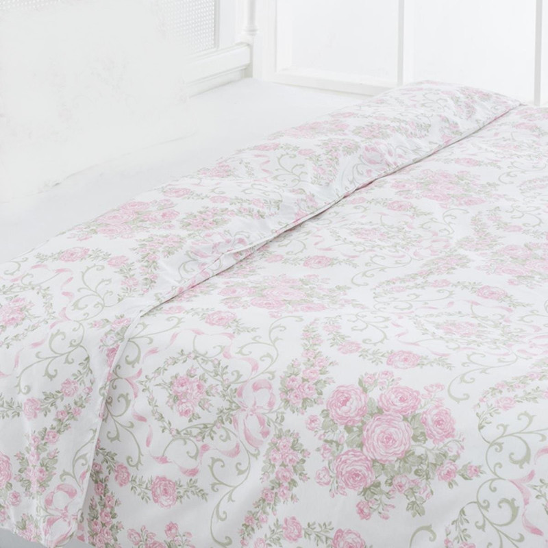 روکش لحاف دو نفره انگلیش هوم مدل Rose Bush سایز 220x200 سانتی‌متر