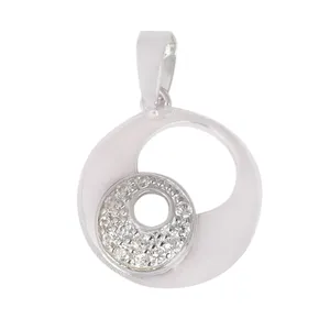 آویز گردنبند نقره زنانه کد P3560c