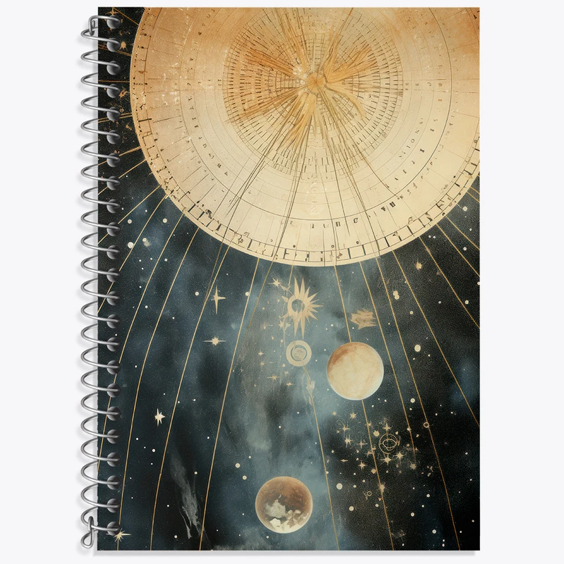 دفتر زبان 50 برگ خندالو مدل سه خط طرح Aesthetic کد N2410