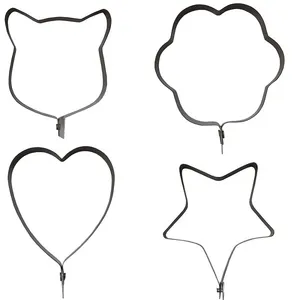 قالب تخم مرغ مدل لوکس استیل مجموعه 4 عددی