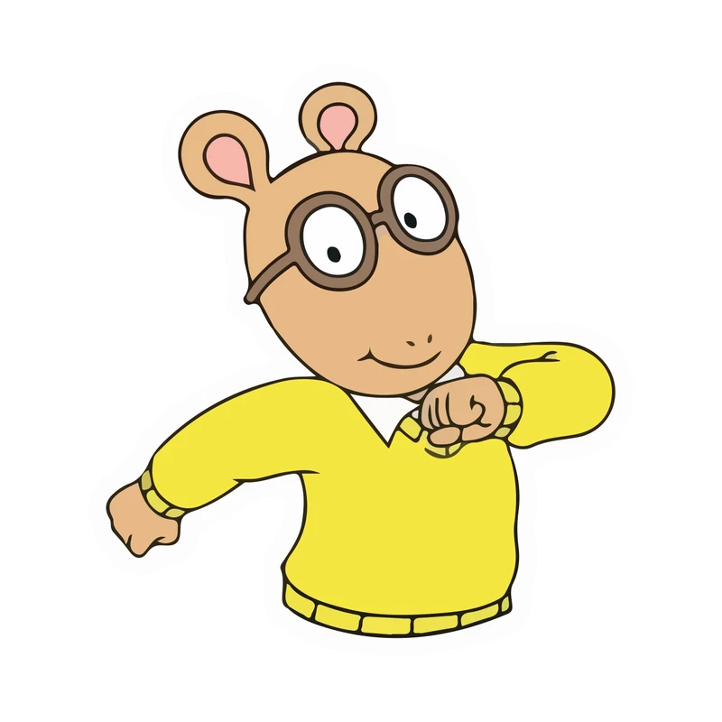 برچسب لپتاپ طرح موش کارتونی کد 845