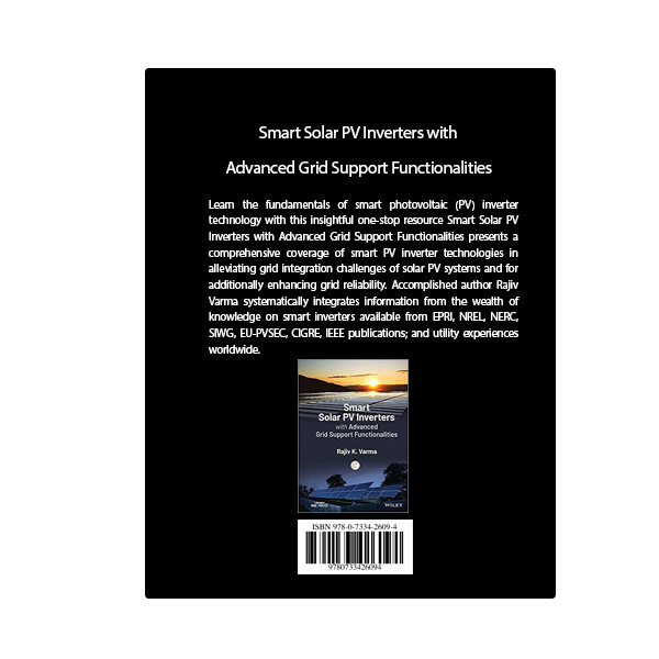 کتاب Smart Solar PV Inverters with Advanced Grid Support Functionalities اثر Rajiv K Varma انتشارات نبض دانش