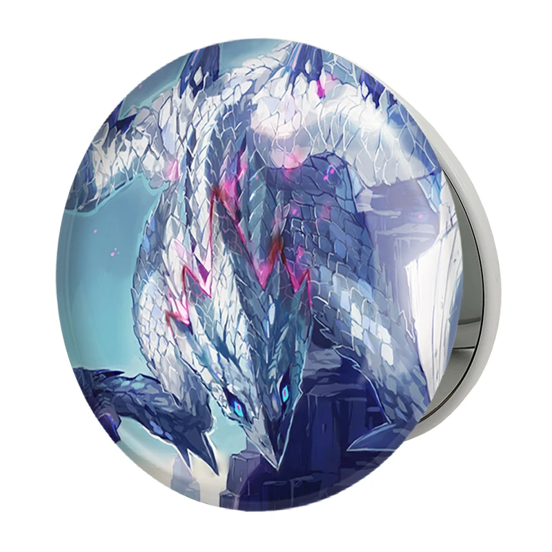 آینه جیبی خندالو طرح بازی شکارچی هیولا (Monster Hunter) مدل تاشو کد 33197