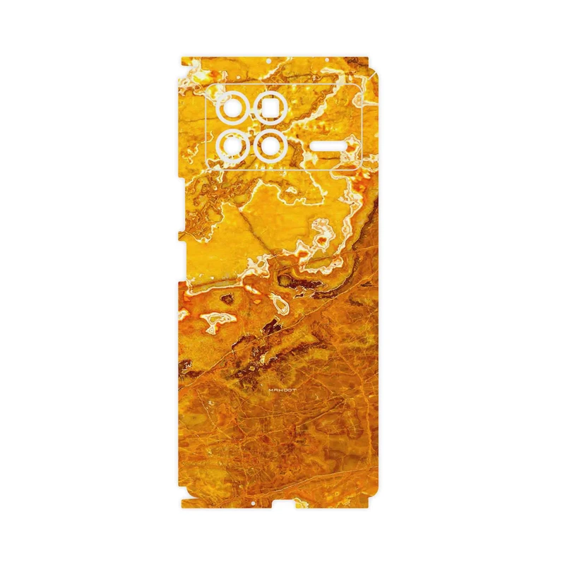 برچسب پوششی ماهوت مدل Gold Marble-FullSkin مناسب برای گوشی موبایل شیائومی Mix Fold 3