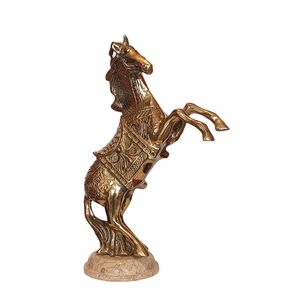 مجسمه برنجی مدل اسب رومی کد H-1372