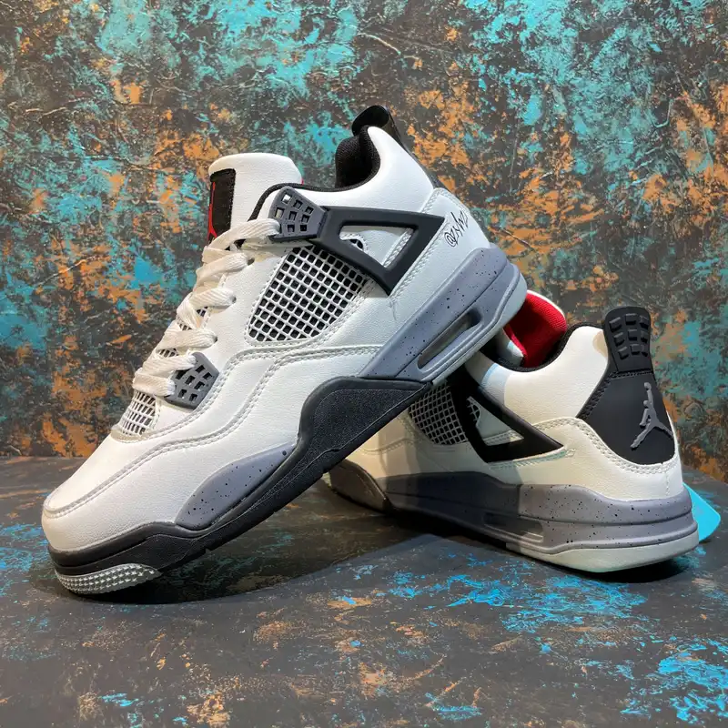 کفش بسکتبال مدل   AJ 4 WHBKDOD-120005076