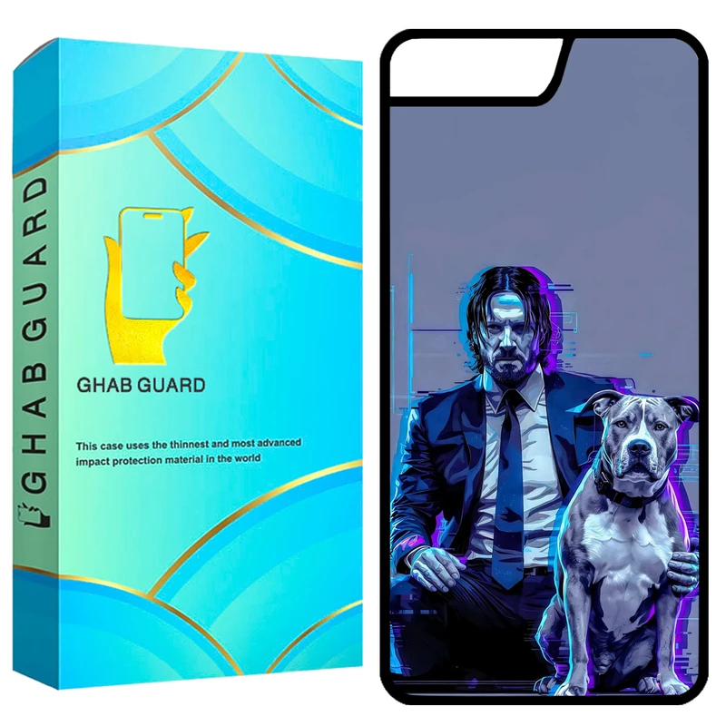 کاور قاب گارد طرح جان ویک مدل GCHP7P مناسب برای گوشی موبایل اپل iPhone 7 Plus / 8 Plus