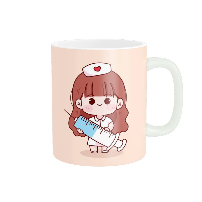 ماگ پادآفرین مدل روز پرستار مبارک کد p1788