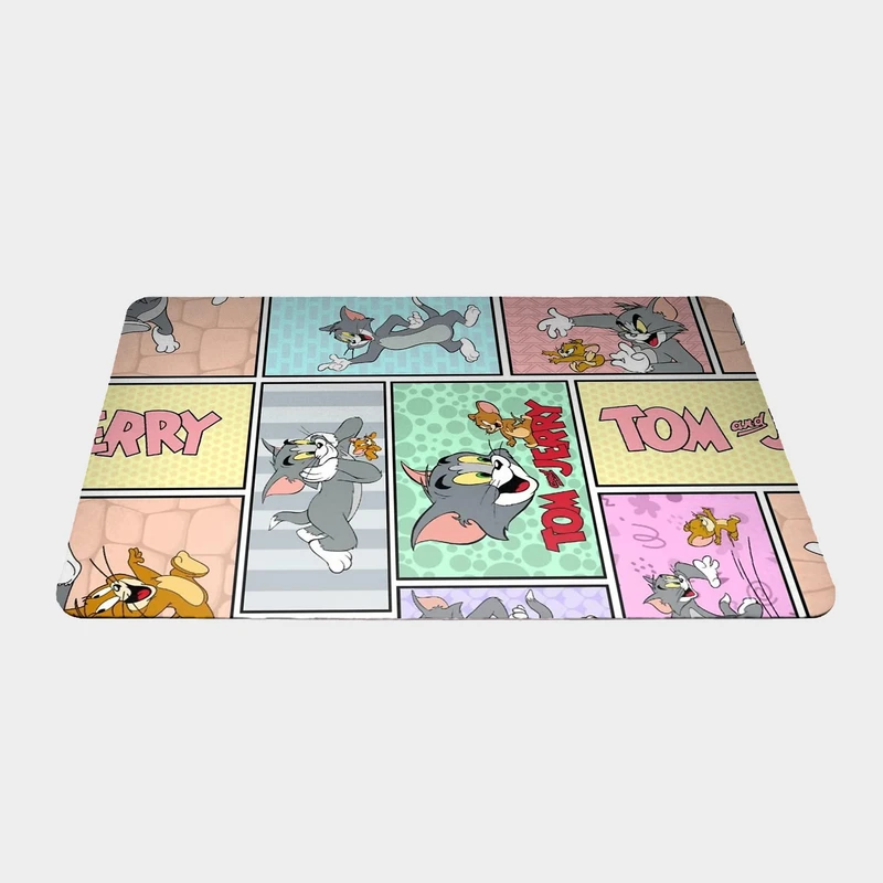 ماوس پد طرح تام و جری سایز 24x37 سانتی متر