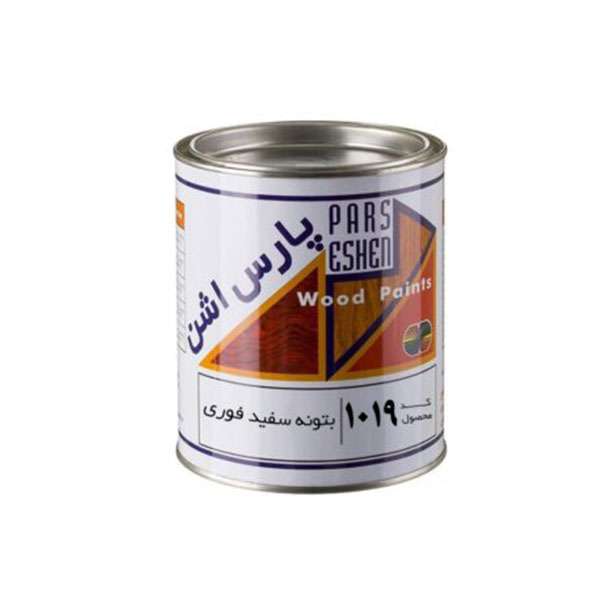 بتونه فوری سفید چوب پارس اشن کد 1019 حجم 1 لیتر بتونه فوری سفید چوب پارس اشن کد 1019 حجم 1 لیتر
