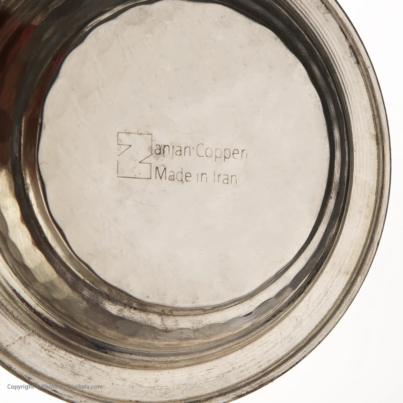 عکس شماره 2 : پیاله مسی مس زنجان مدل xz-001