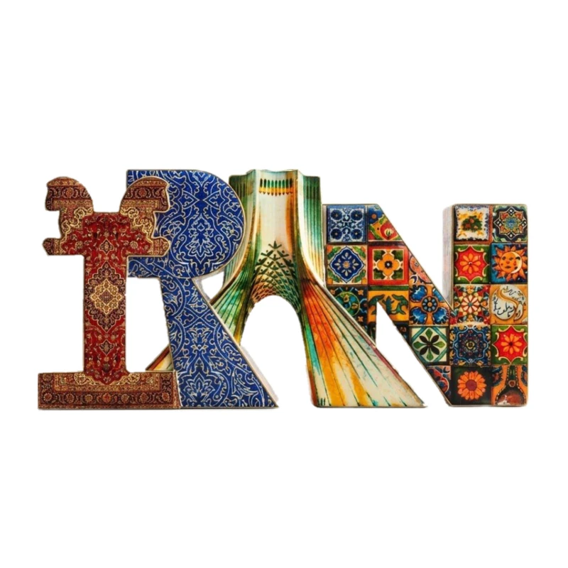 استیکر پارچه و لباس پاد آفرین مدل فرش ایرانی شطرنج کد 3776