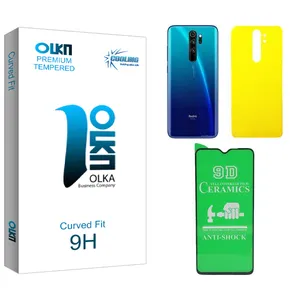 Cooling Olka Ceramics Screen Protector For xiaomi redmi note 8 pro With Back Protector