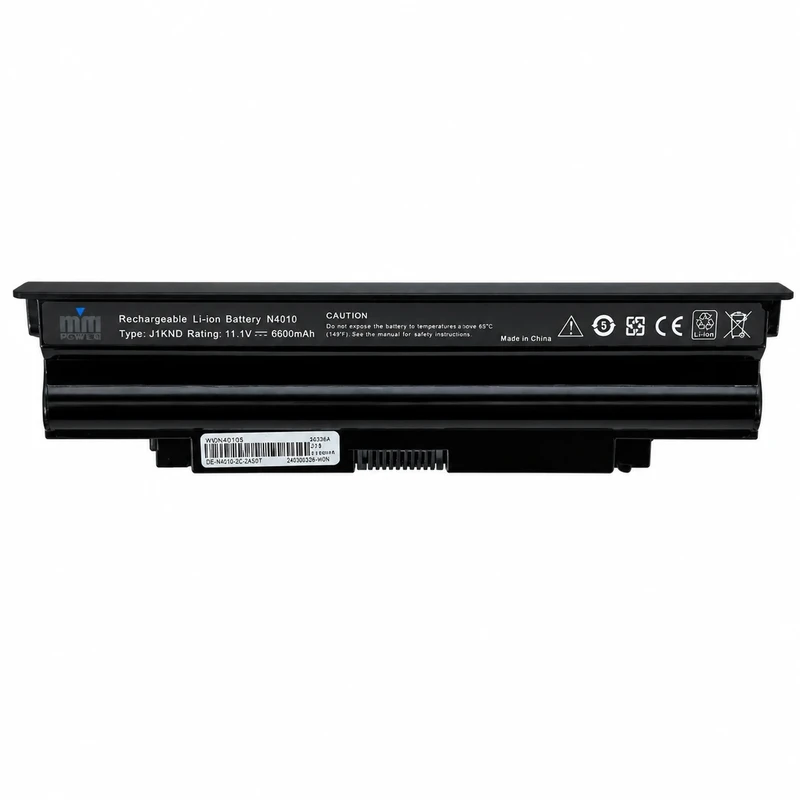 باتری لپ‌تاپ 9 سلولی دابل ام مدل J1KND مناسب برای لپ‌تاپ دل Inspiron N4010 N5010 		