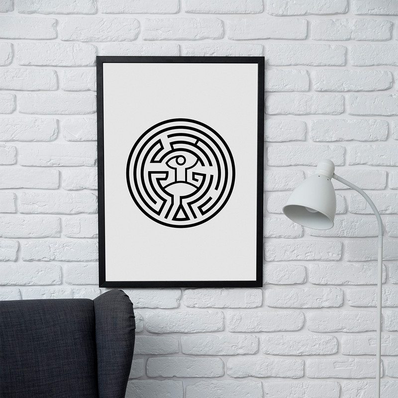 تابلو مدل دیواری طرح سریال وست ورلد Westworld کد FD257