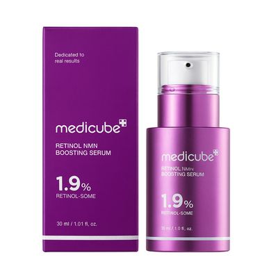سرم ضد چروک پوست مدیکیوب مدل retinol 1.9% مناسب برای انواع پوست حجم 30 میلی لیتر