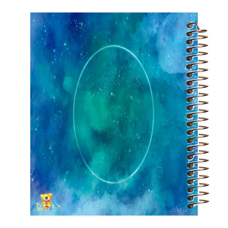 دفتر نقاشی 50 برگ بانیبو مدل بیضی کد 453