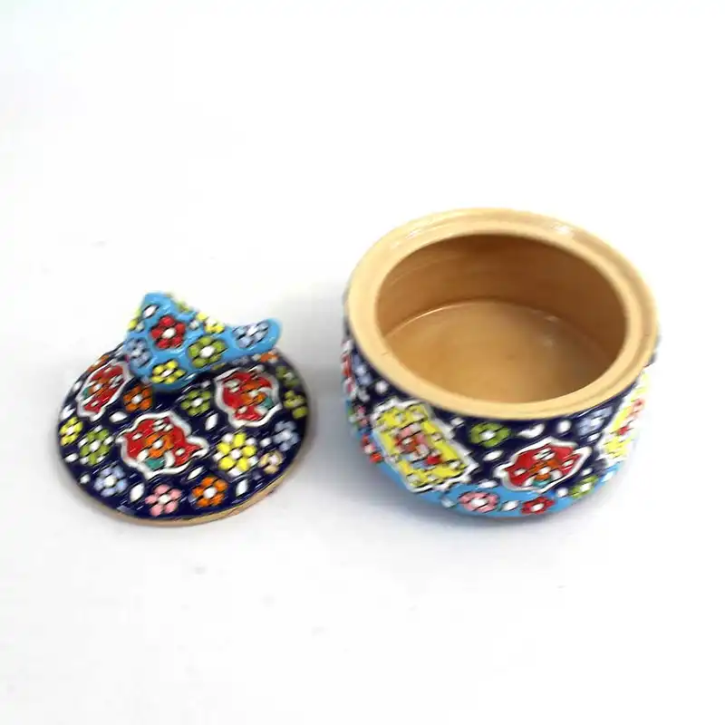 قندان میناکاری سفالی کد are-26