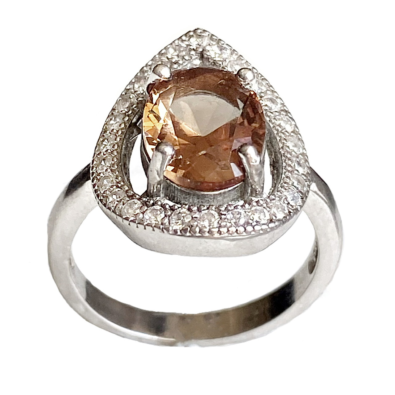 انگشتر نقره زنانه مدل RISI-3