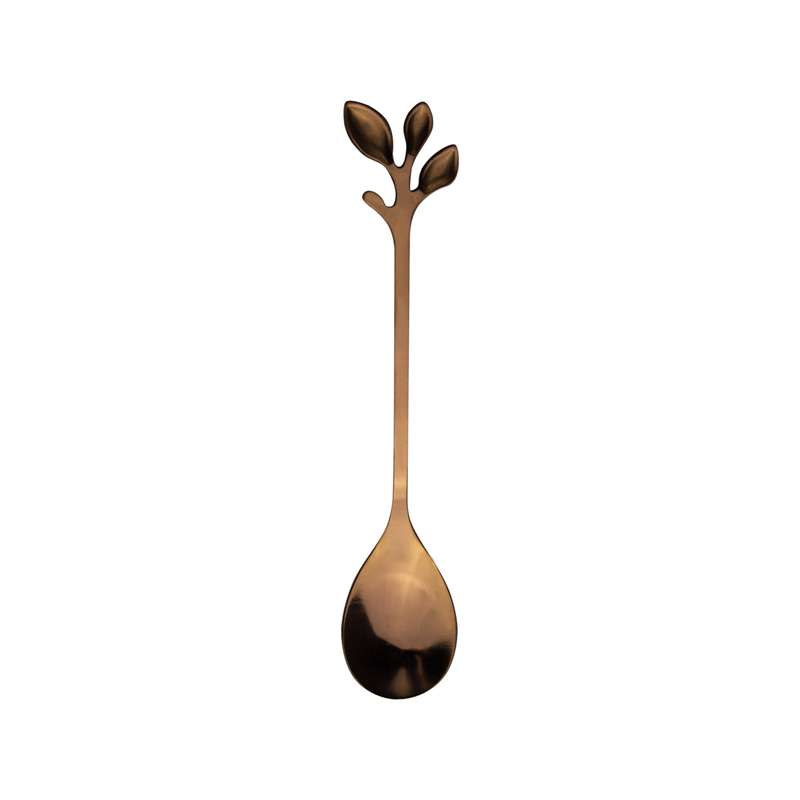 قاشق چای خوری مدل برگ کد 501 بسته 6 عددی
