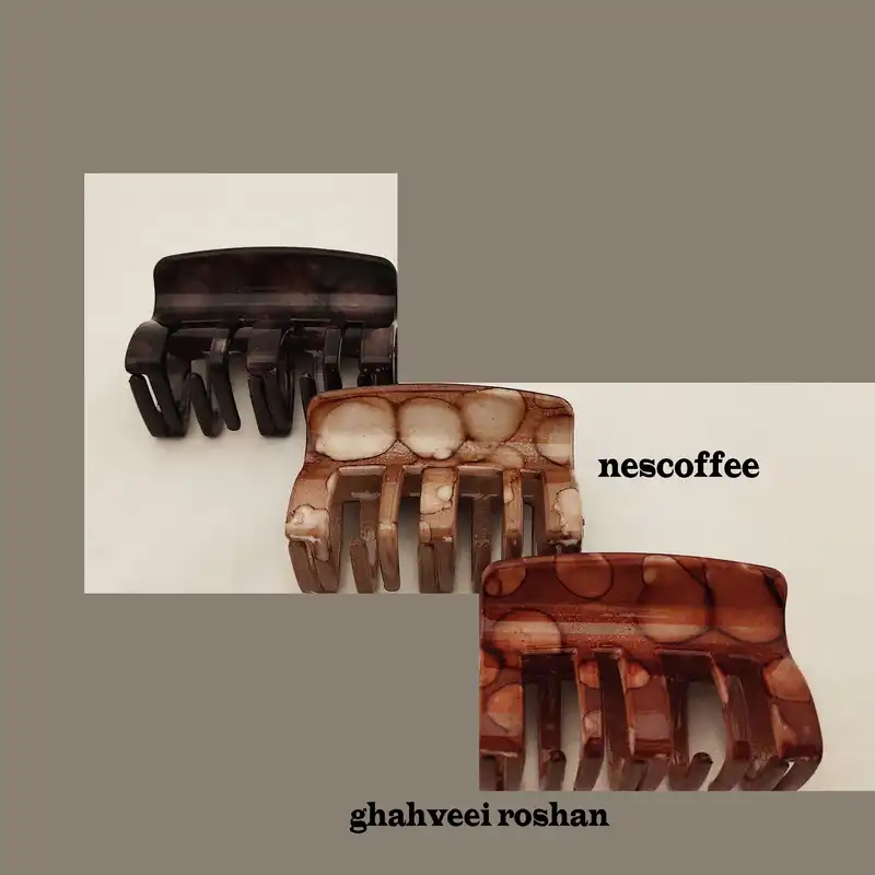 کلیپس مو زنانه مدل 3D