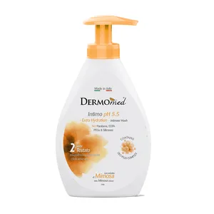 ژل بهداشتی بانوان DERMOmed مدل گل ابریشم حجم 300 ml