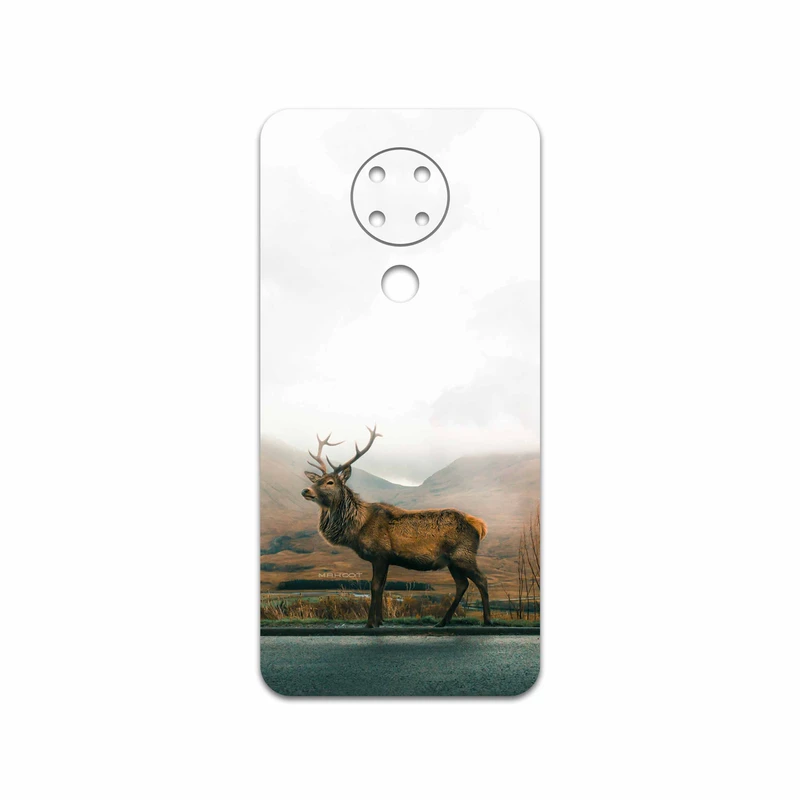 برچسب پوششی ماهوت مدل Horned Deer مناسب برای گوشی موبایل نوکیا 3.4