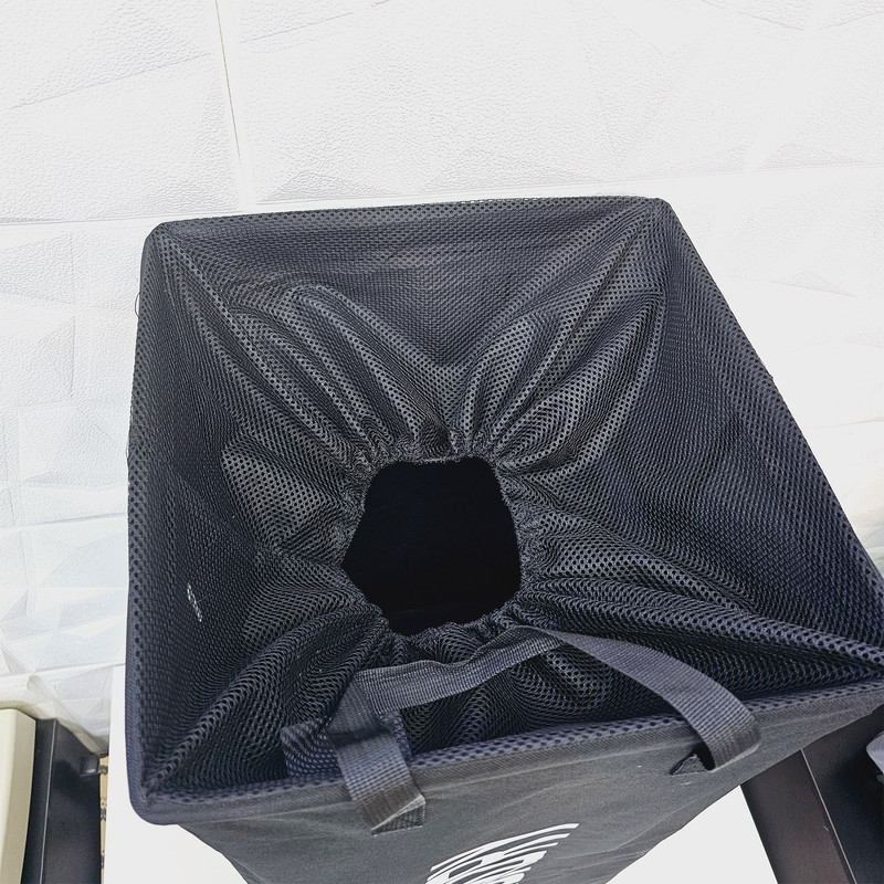 سبد رخت چرک مدل چرخ دار طرح LAUNDRY