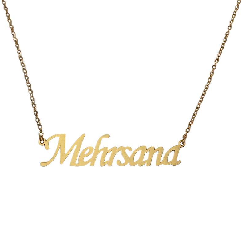 گردنبند زنانه مدل مهرسانا