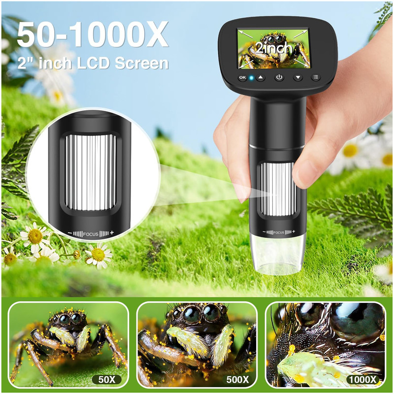 میکروسکوپ دیجیتال مدل Full HD 1000X NEW