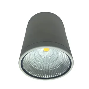 چراغ سقفی 15 وات روشنایی آیدین مدل استوانه‌ ای کد B144W-Cob 
