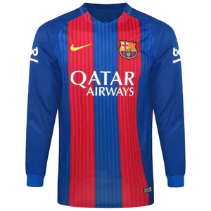 تی شرت ورزشی مردانه طرح بارسلونا مدل 2022B